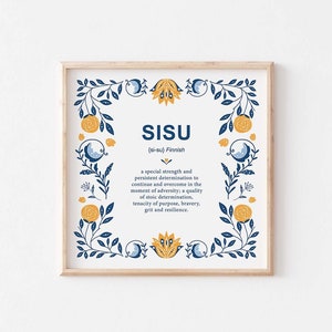 Sisu Definition Print, Finnish Definition, Nordic print, Sisu Sign, Sisu Print, Finnish Gift, Finnish Print | DIGITAL DOWNLOAD