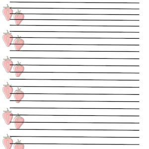 Strawberry notes digital download