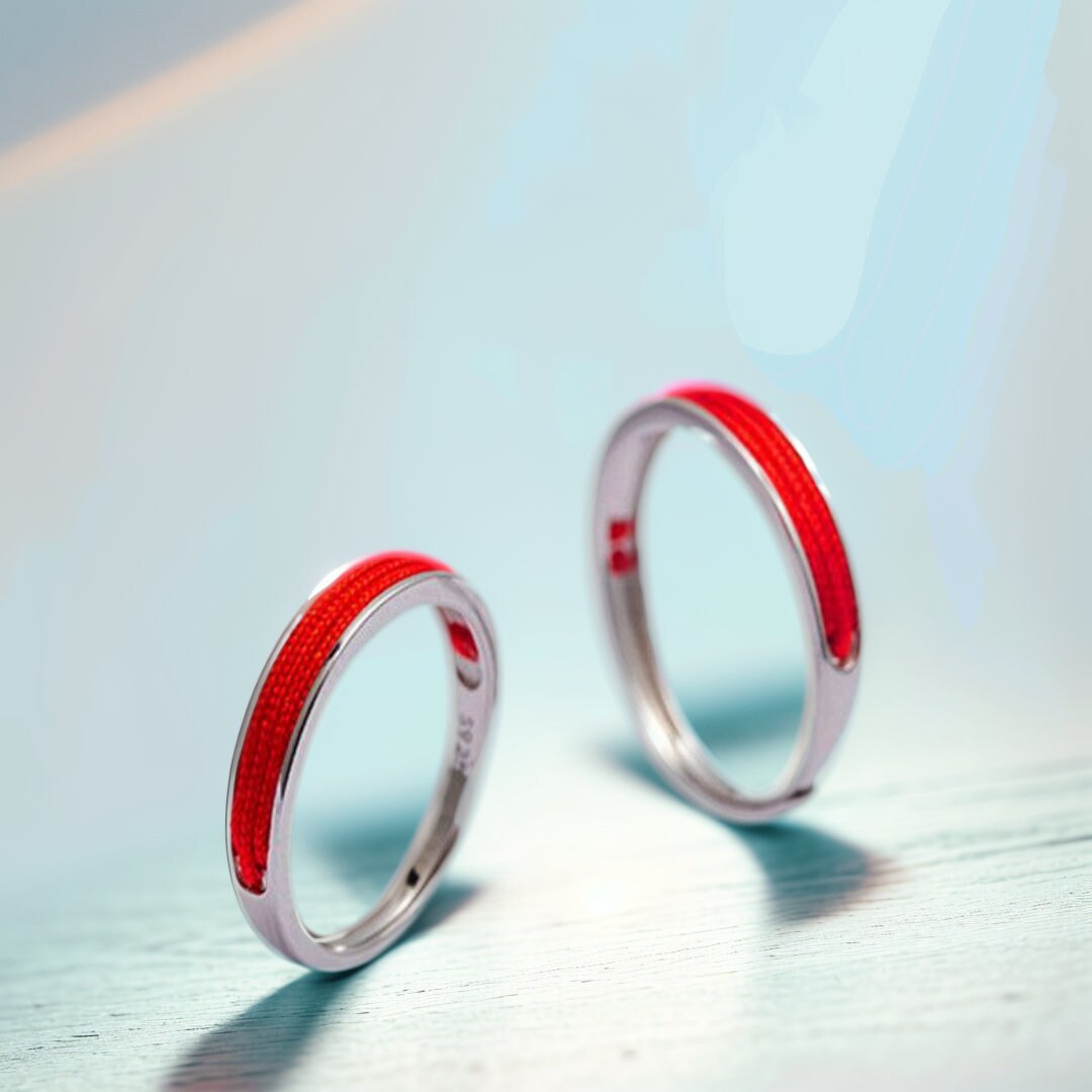 Red String of Fate Ring Etsy Singapore