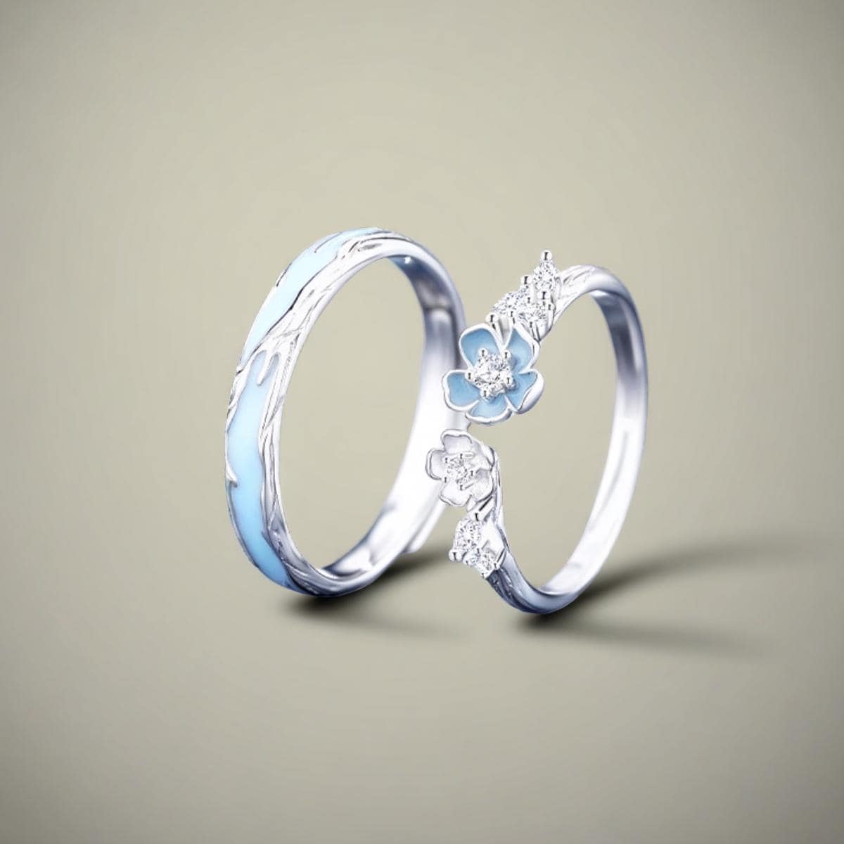 Bague émaillée En Argent Massif - Émail Vert Et Noir, Taille 53 - Occasion Très Bon état
