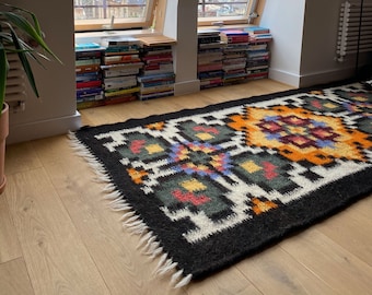 Wool rug runner Wool runner morocco rug  Ethnic carpet rug Wool carpet