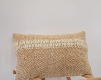 Handmade wool pillow. 15.75" х 23.62'"