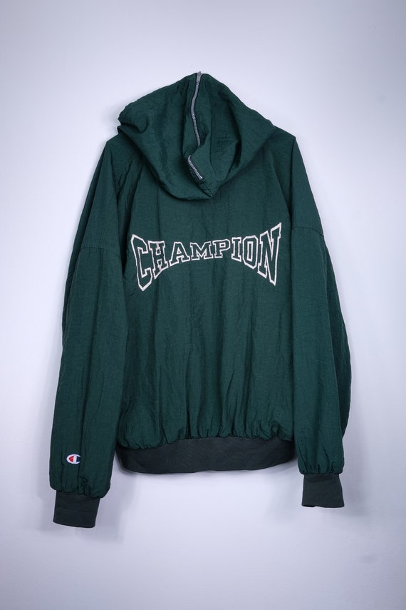 Vintage 90er Champion Big Embroidered Logo Oversiz