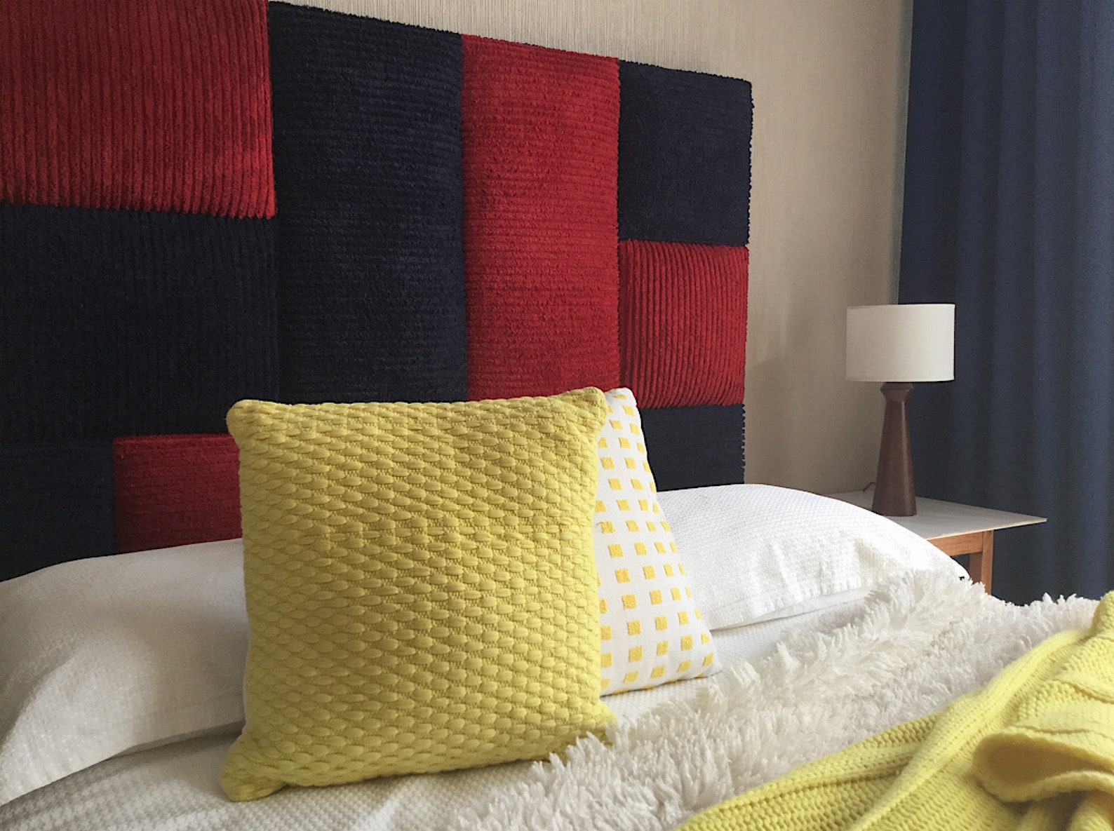 Unique Handmade Plush Upholstered Queen Size Headboard Etsy Australia