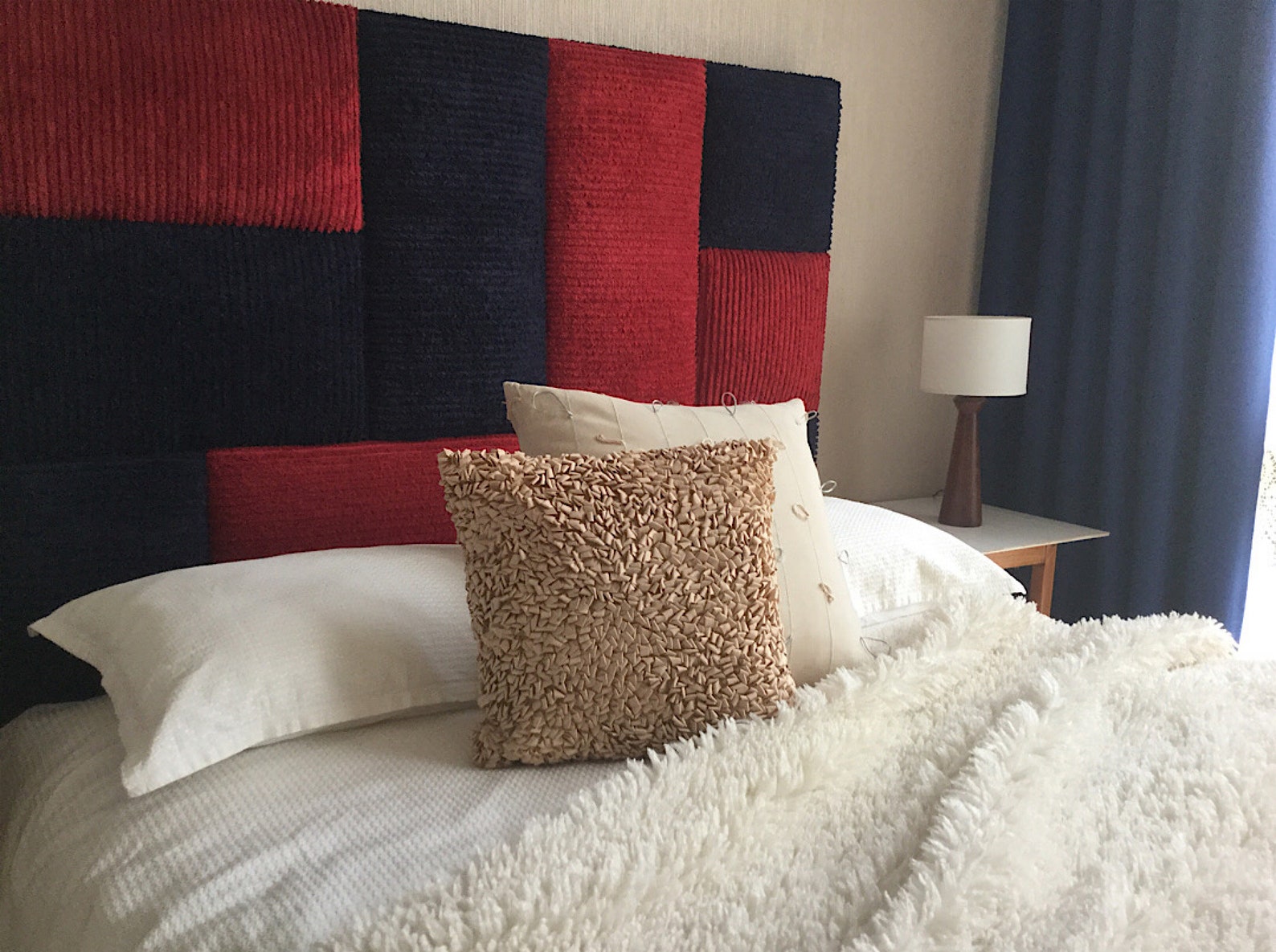 Unique Handmade Plush Upholstered Queen Size Headboard Etsy Australia