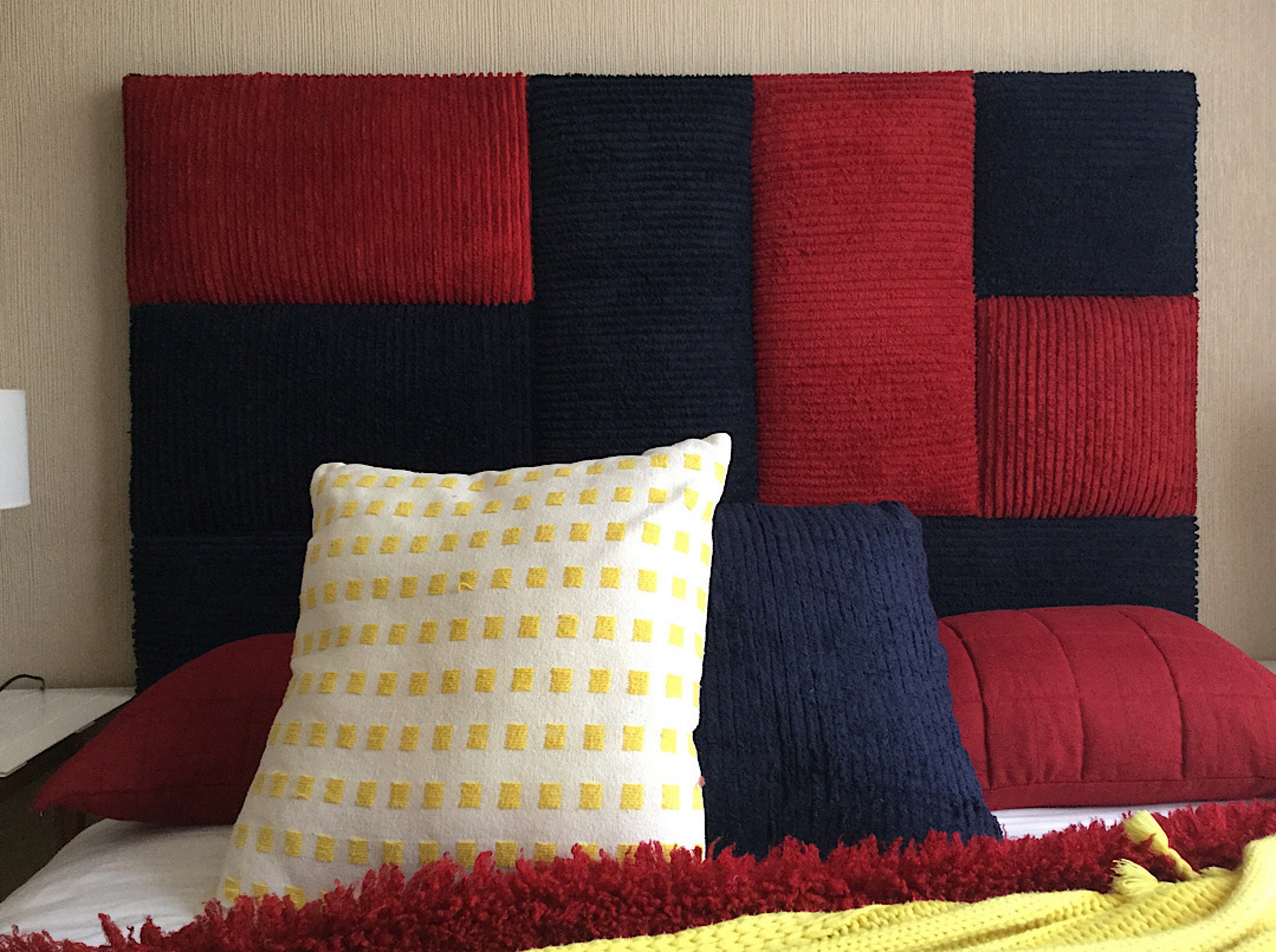 Unique Handmade Plush Upholstered Queen Size Headboard Etsy Australia