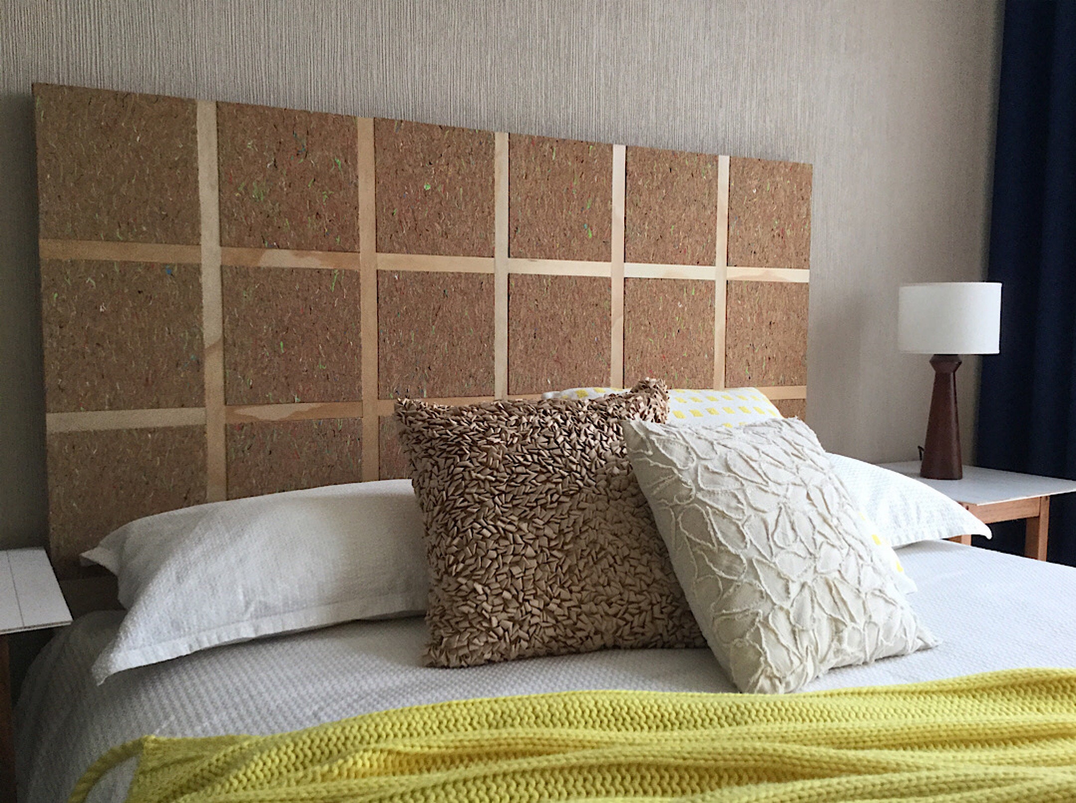 Cork headboard deals