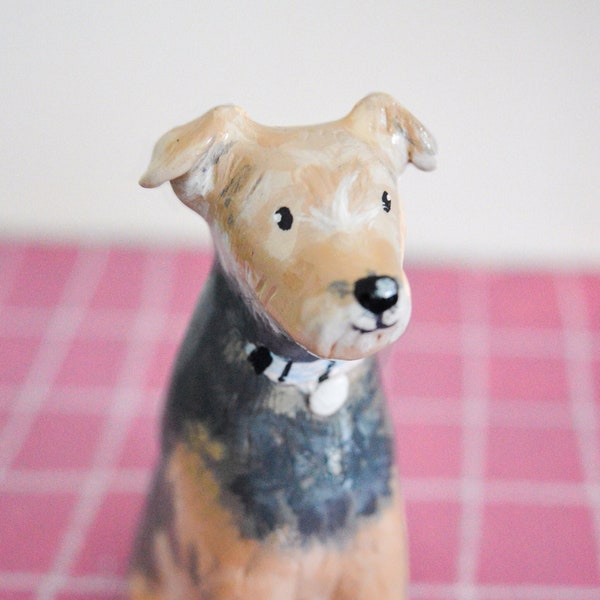 Custom Pet Portrait- Polymer Clay 3D Figure