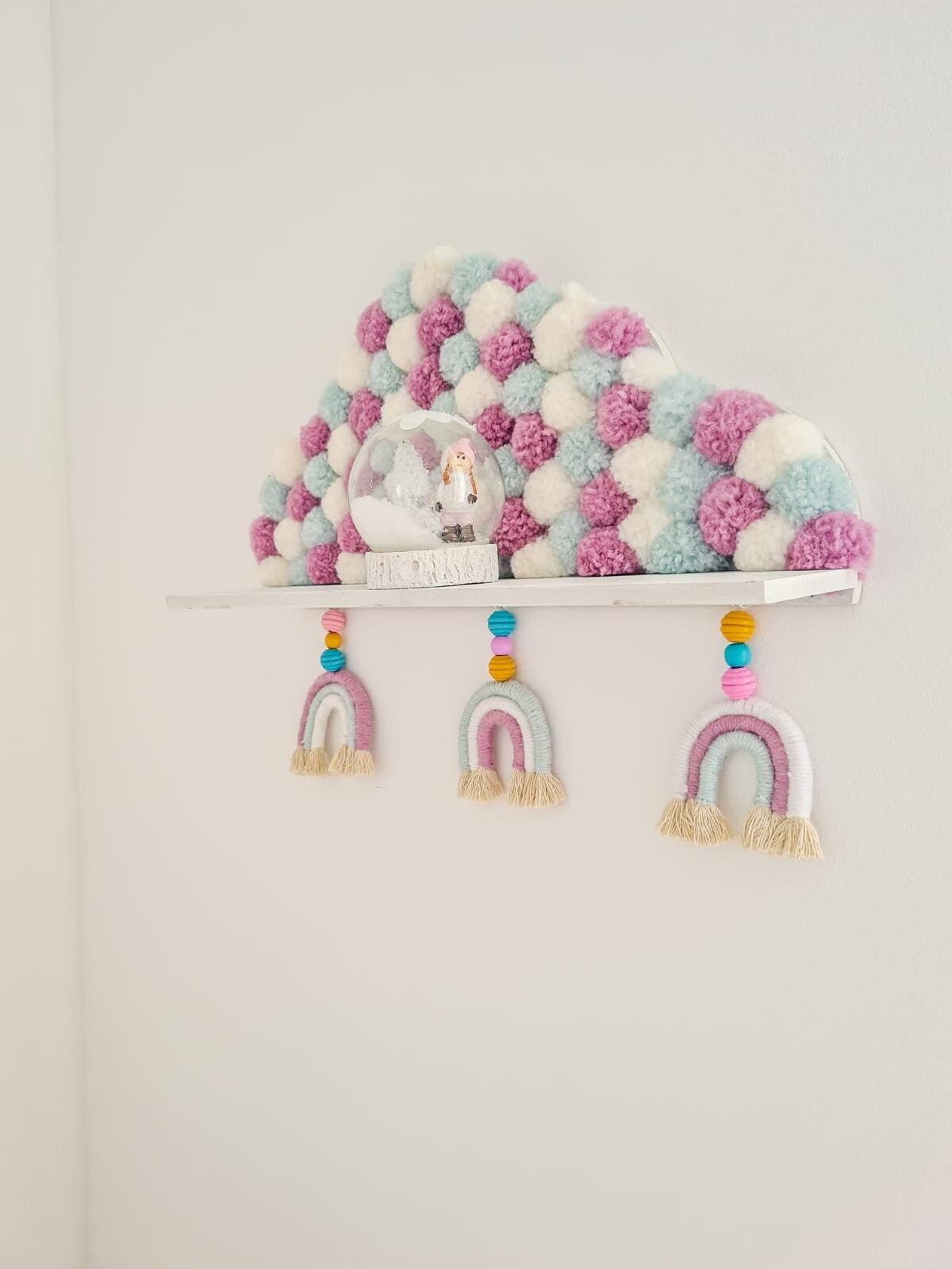 Nuage Pompons et Tricotin