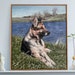 see more listings in the Framed Pet Painting section