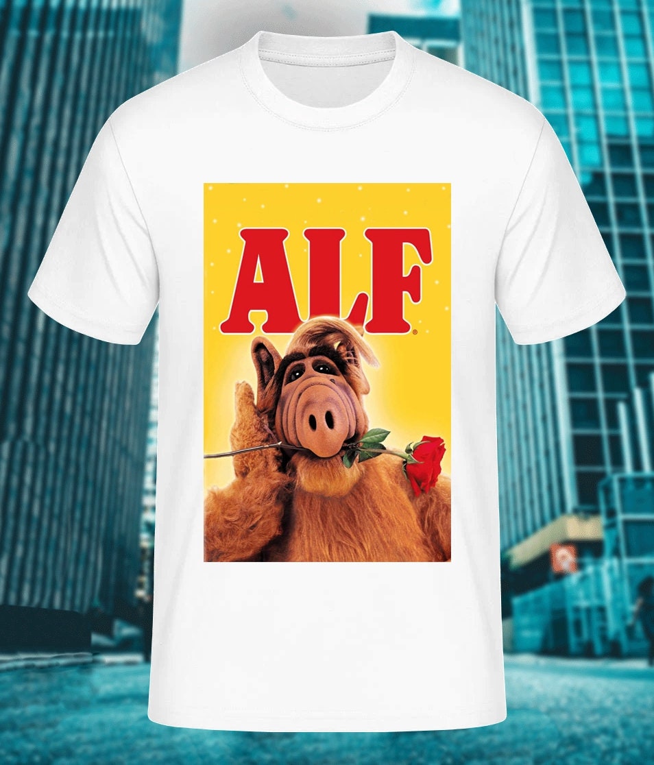 Alf T-Shirt Rose Tee UNISEX Urban Streetwear Label | Etsy