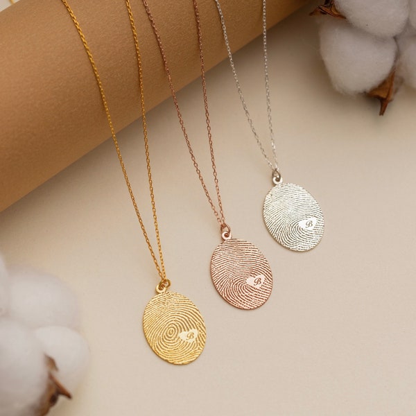 Gift for memorial, Fingerprint jewelry, memorial jewelry, fingerprint necklace, memorial necklace, personalized gift for memorial,