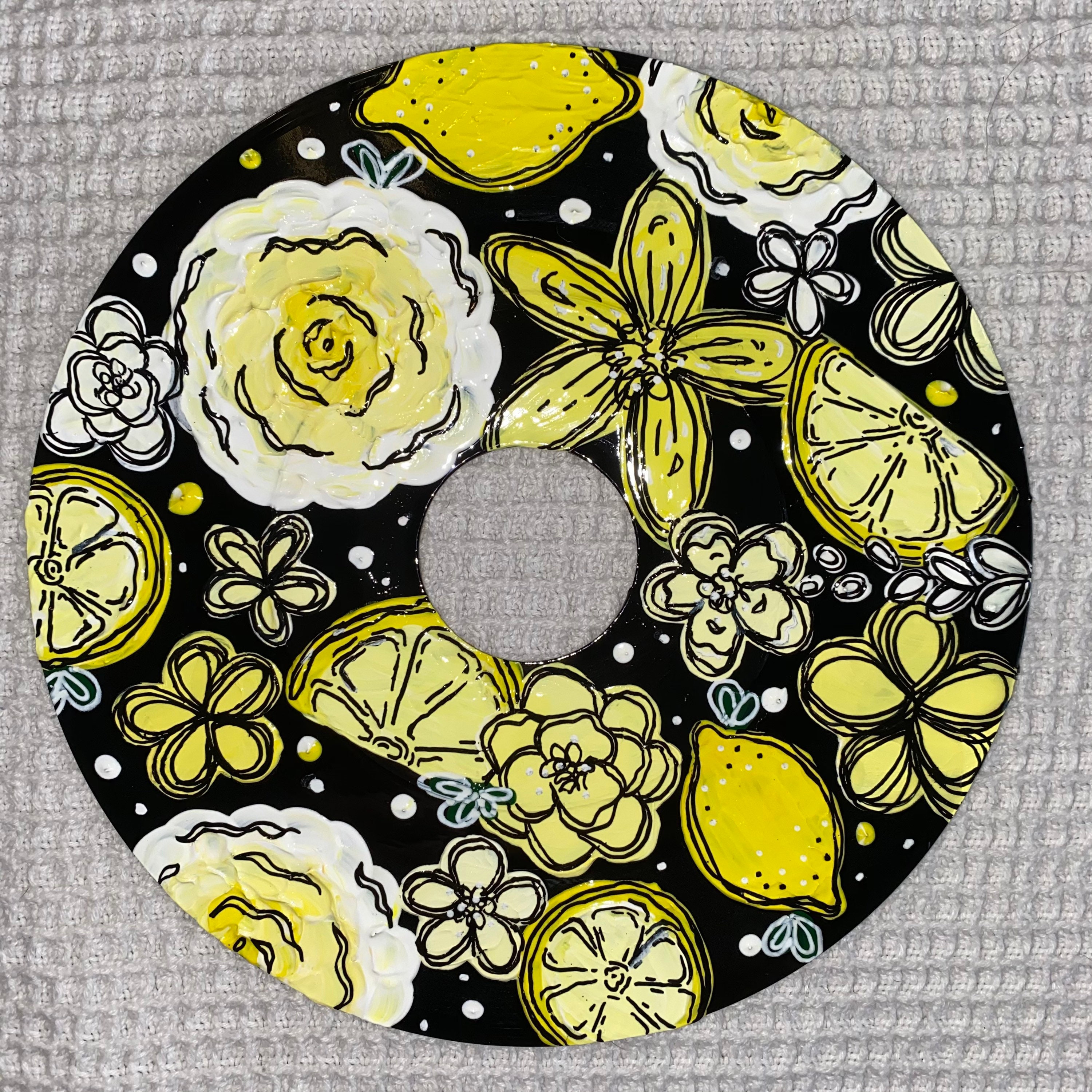 CUSTOM 7 Fruit Record Painting Etsy