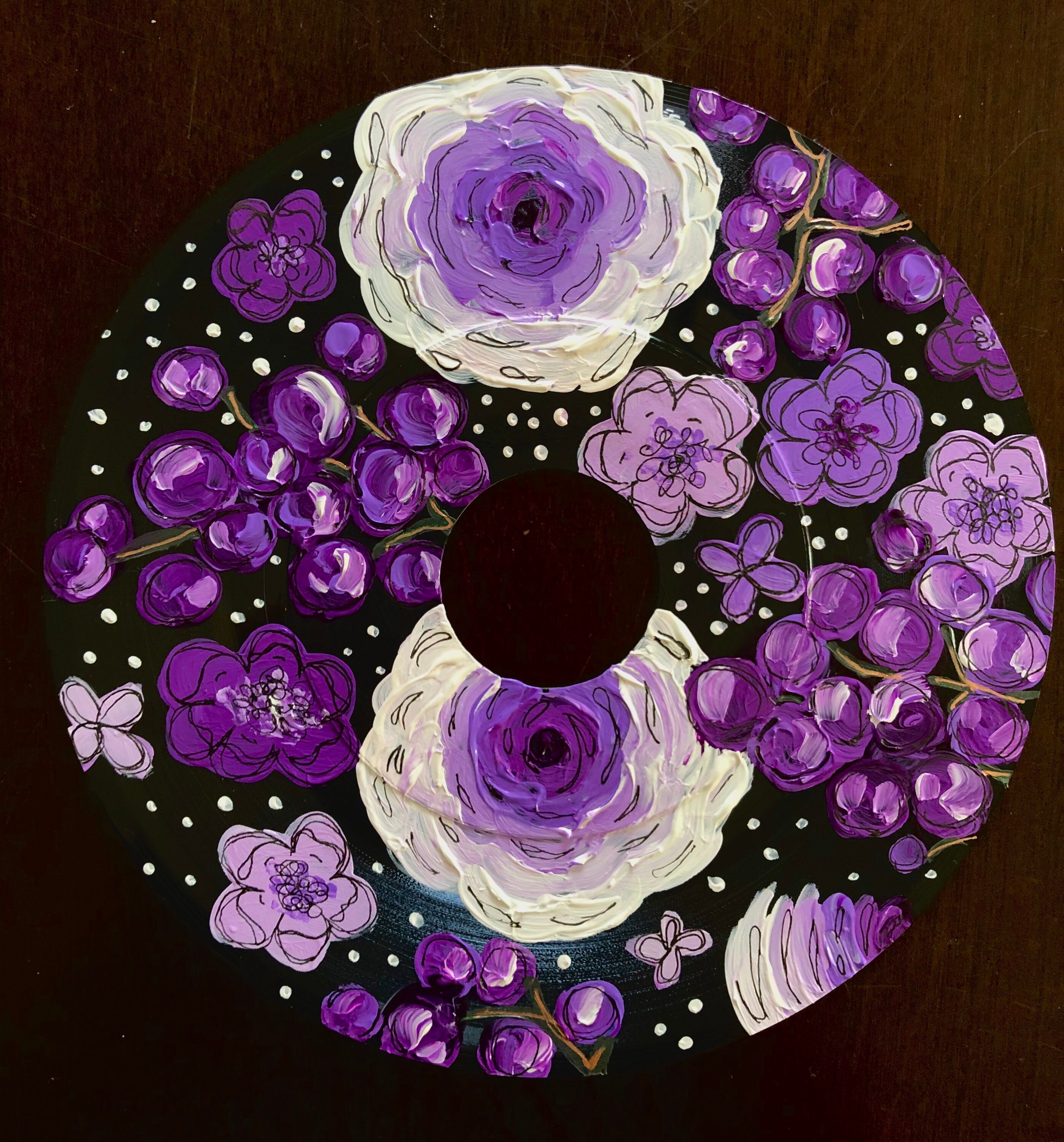 CUSTOM 7 Fruit Record Painting Etsy