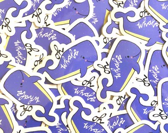 Oh Whale Sticker