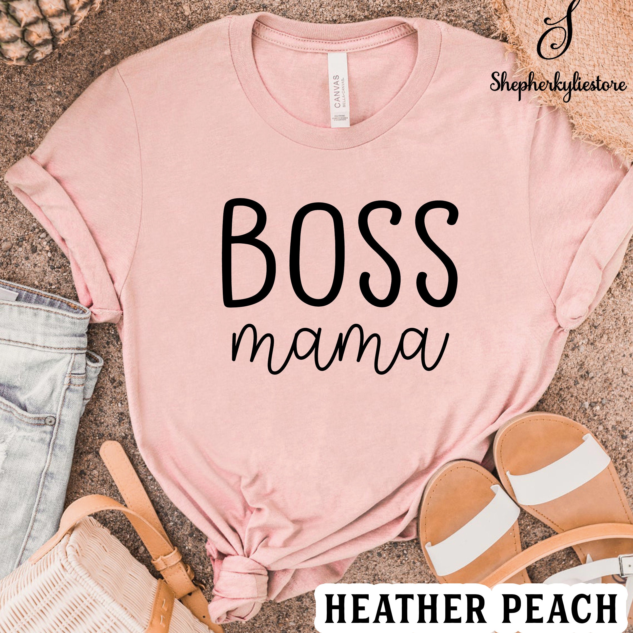 Boss mama Shirt Mommy mama boss mama club shirt Gift for | Etsy