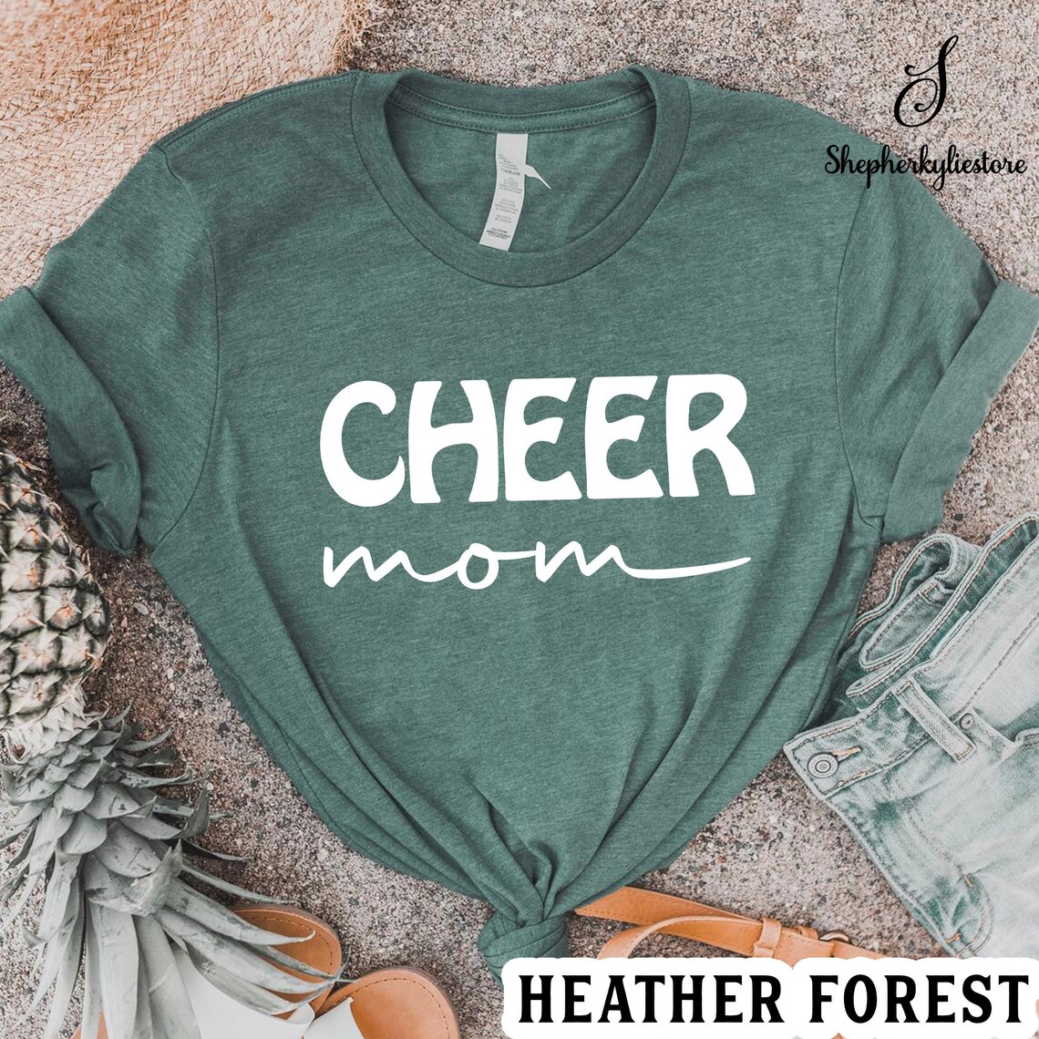 Cheer mom shirt Mom shirt. Mommy shirts Mom Life Shirt Etsy