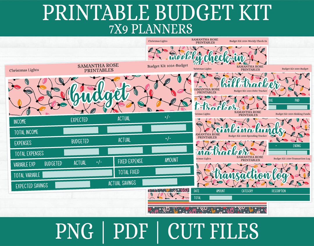 Christmas Lights Printable Budget Kit Christmas Printable 7x9 Budget christmas-lights-printable-budget-kit-christmas-printable-7x9-budget
