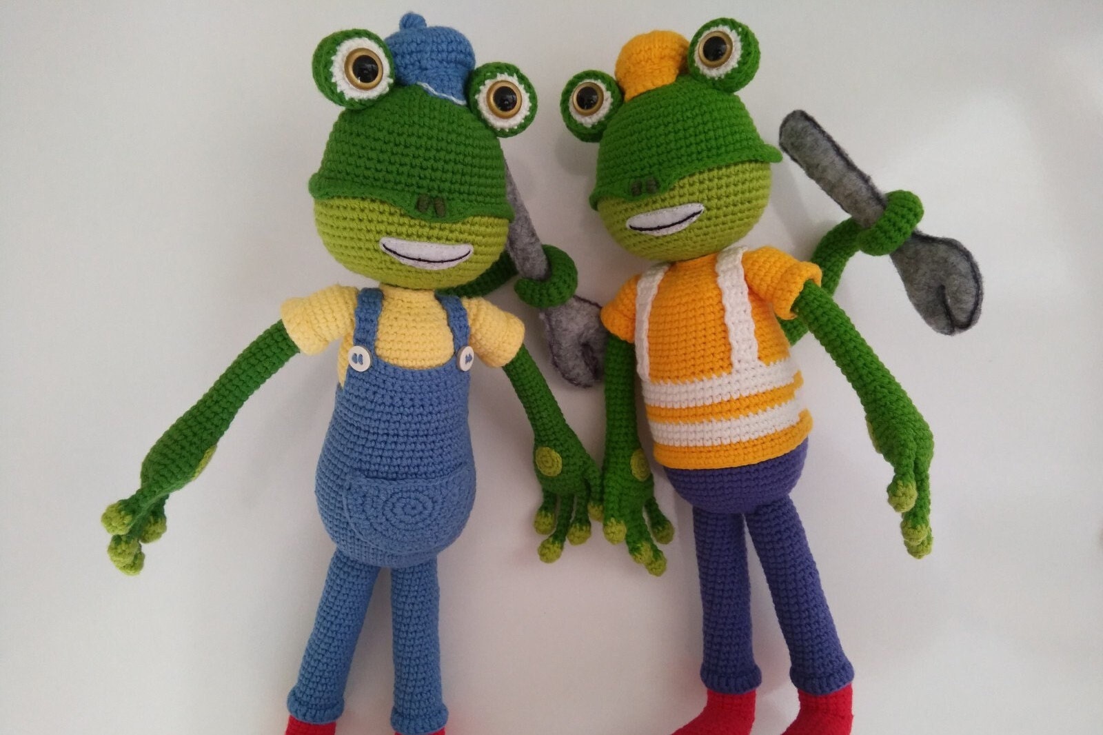 Gecko's Garage Inspired Fan-made Crochet Dolls, Gecko's Garage