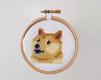 Doge Meme Cross Stitch PATTERN ONLY