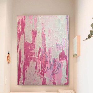 ROSE DREAMS ABSTRACT - original painting