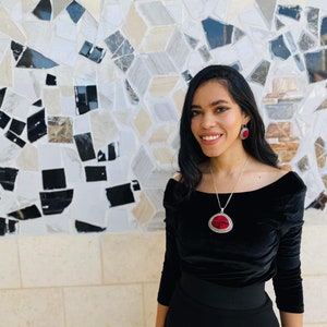 Handmade Palestinian Necklace made in Hebron