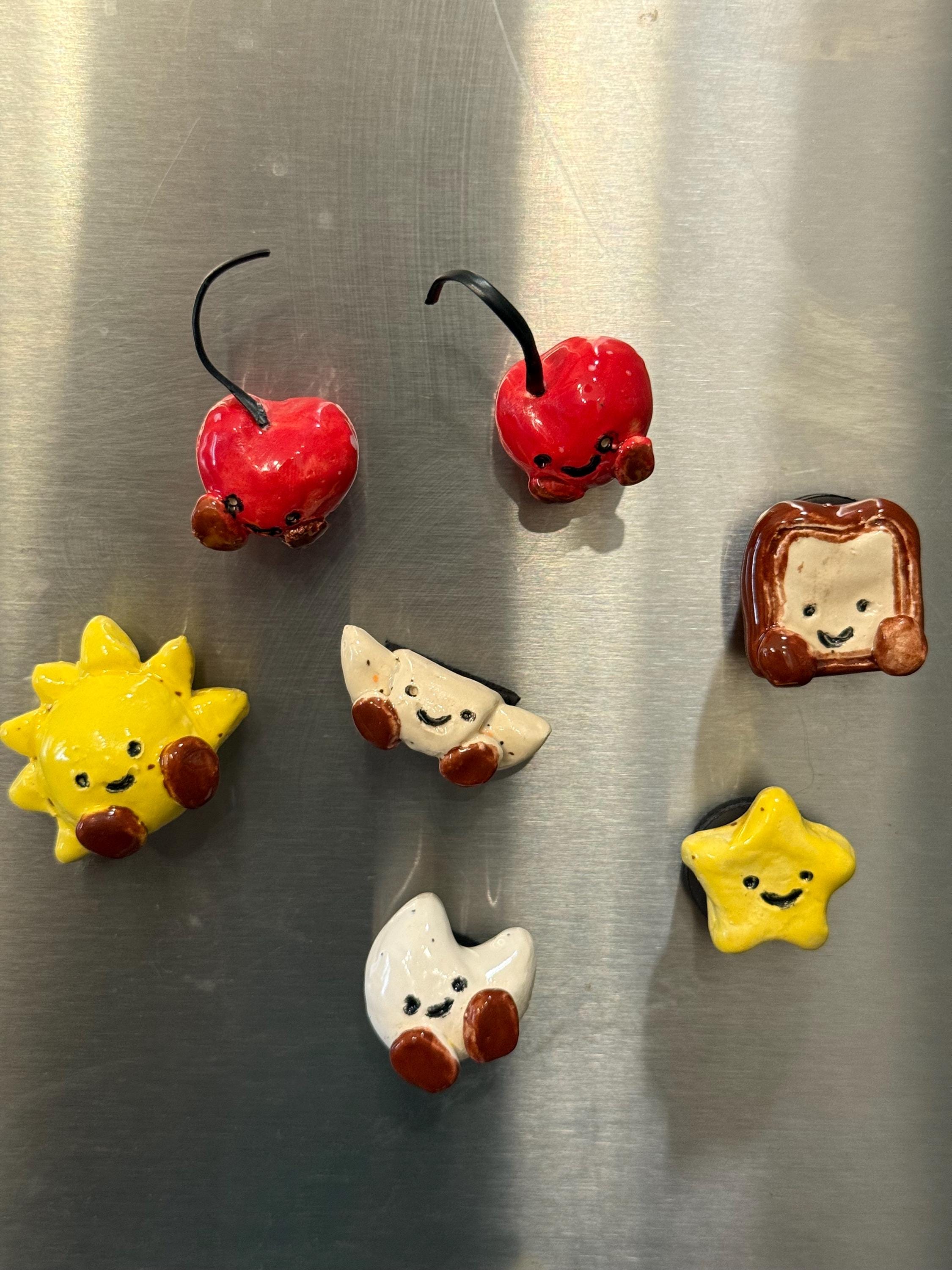 Jellycat Magnets - Ceramic Jelly Cat Magnets for Your Fridge