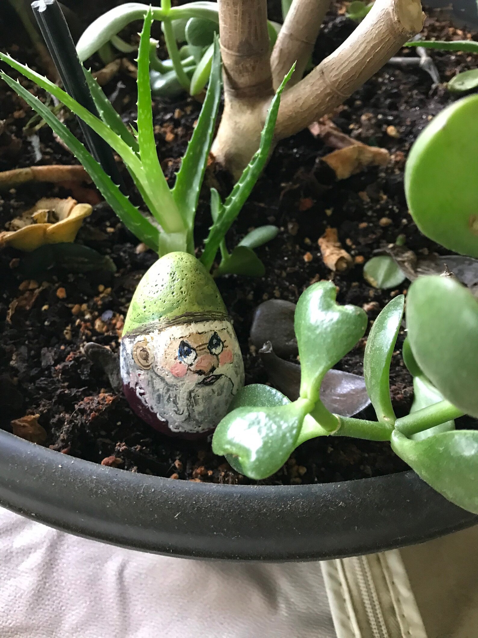 Unique Garden Gnome to bring good luck to your garden hand Etsy