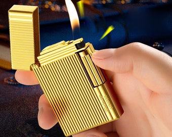 Thomas Shelby Lighter Windproof Lighter Cigar Cigarette Men's Gadget Refillable Lighter Fathers Day Gift Christmas Gift Lighter Gift