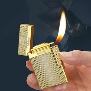 Thomas Shelby Lighter, Windproof Lighter Cigar Cigarette Men's Gadget, Metal Refillable Lighter, Fathers Day Gift, Christmas Gift