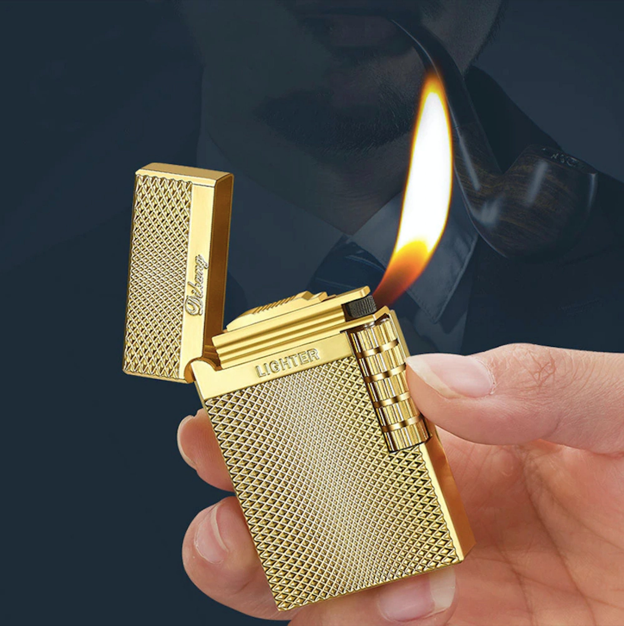 Briquet Essence Shelby - Noir – Peaky Blinders La Boutique