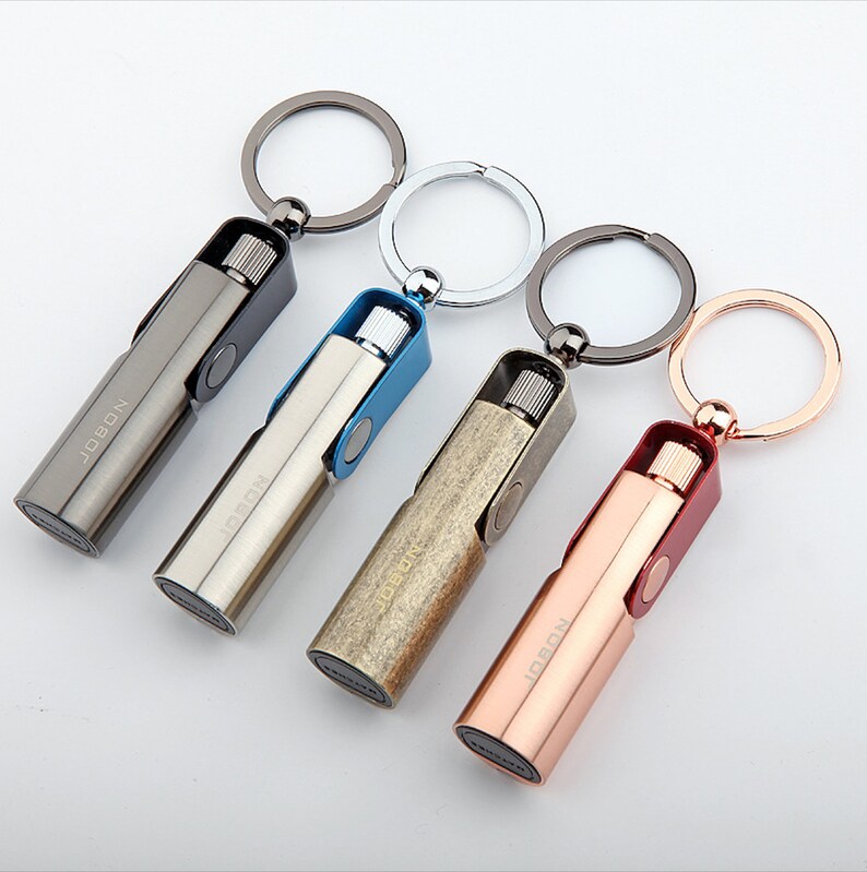Retro Kerosene Lighter 10000 Matches Keychain Matchstick Waterproof Lighter for Fathers Day Gift Lighter for Halloween & Christmas Gift image 2