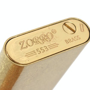 ZORRO Copper Old Fashioned Lighter Retro Kerosene Oil Cigarettes Lighter For Fathers Day For Christmas Gift image 9