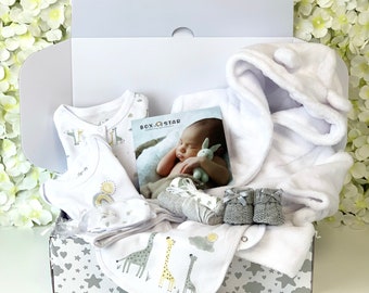 Bébé Rose Bleu Pièce Ensemble Cadeau Teddy bear blanket Box nouveau bébé Ensemble Cadeau