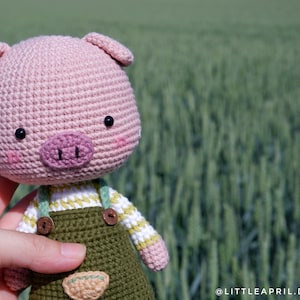 Amigurumi pattern - OtisThePig - Crochet PDF pattern