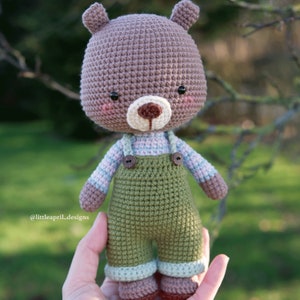 Amigurumi pattern - Maxthebear - Crochet PDF pattern