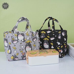 Aesthetic Mushroom Print Lunch Box Kawaii Small Insulation Lunch Bag  Reusable Food Bag Lunch Containers Bags for Women Men - AliExpress