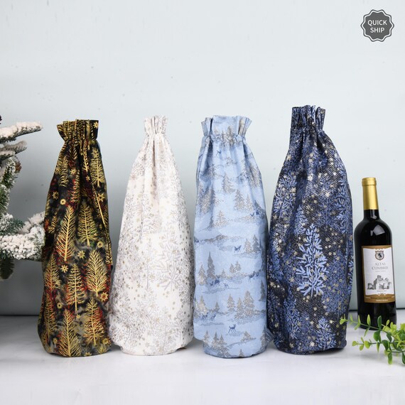 Decorative wine bags hotsell