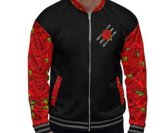 Iron & Roses Jacket Working Class Socialist Antifa DSA Iron Front