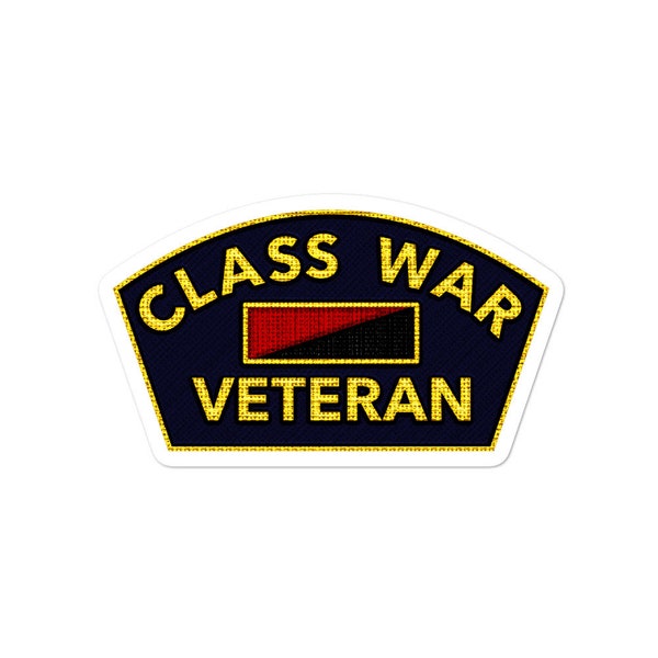 Class War Veteran Sticker