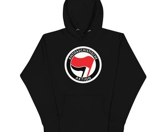 Antifa Hoodie – Antifaschistiche Aktion Antifascist Action