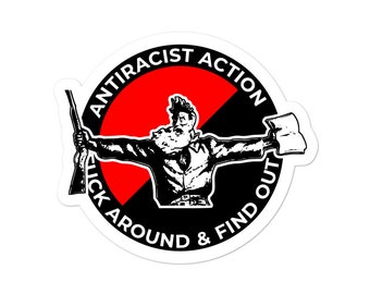 Antiracist Action John Brown Sticker