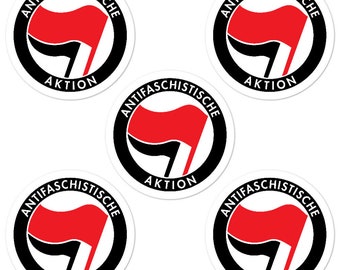 Antifa Sticker Antifascist Action