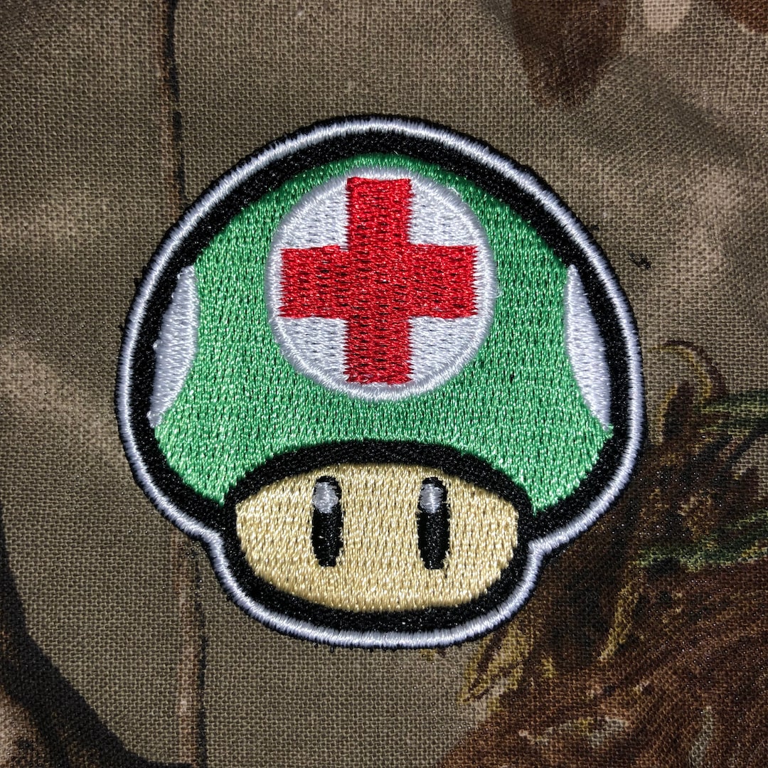1UP First Aid Morale Patch - Etsy