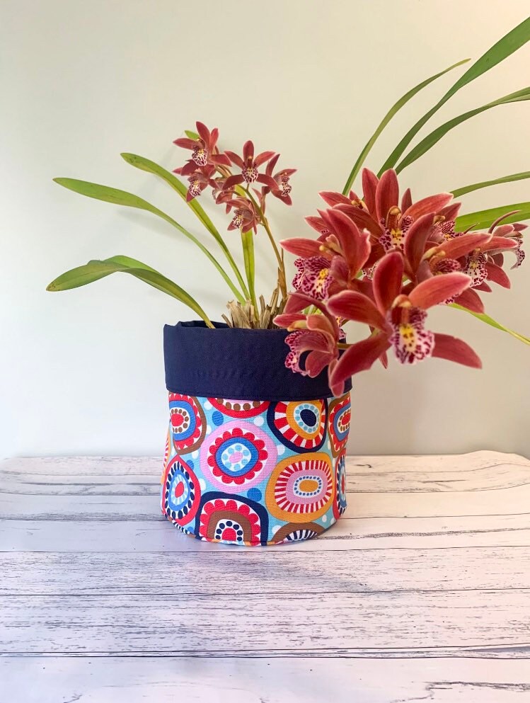 Indoor Fabric Plant Cover Etsy