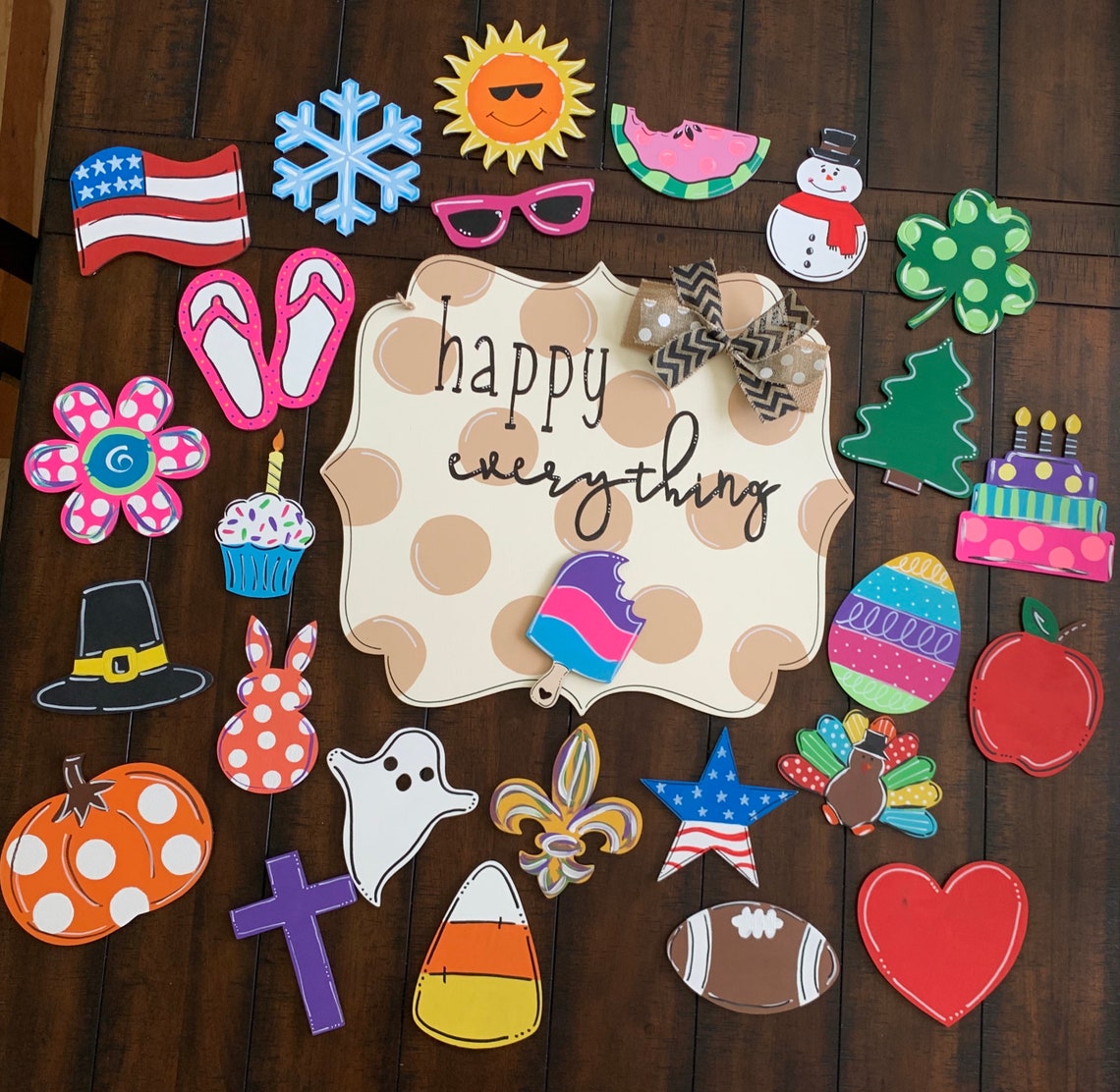 Happy Everything Interchangeable Attachments Etsy