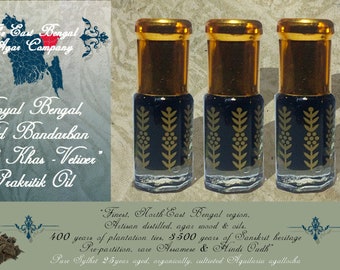 Ruh Khas - Green Vetiver,  Royal Bengal - Bandarban Prakritik Oil