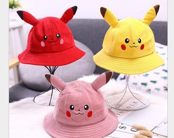 Pikachu Bucket Hat - Etsy