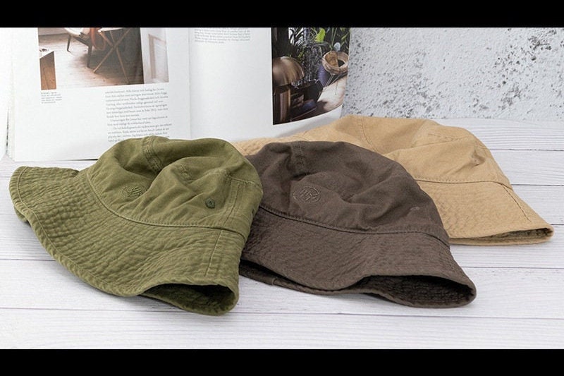 3color Washed Cotton Work Clothes Style Drawstring Etsy