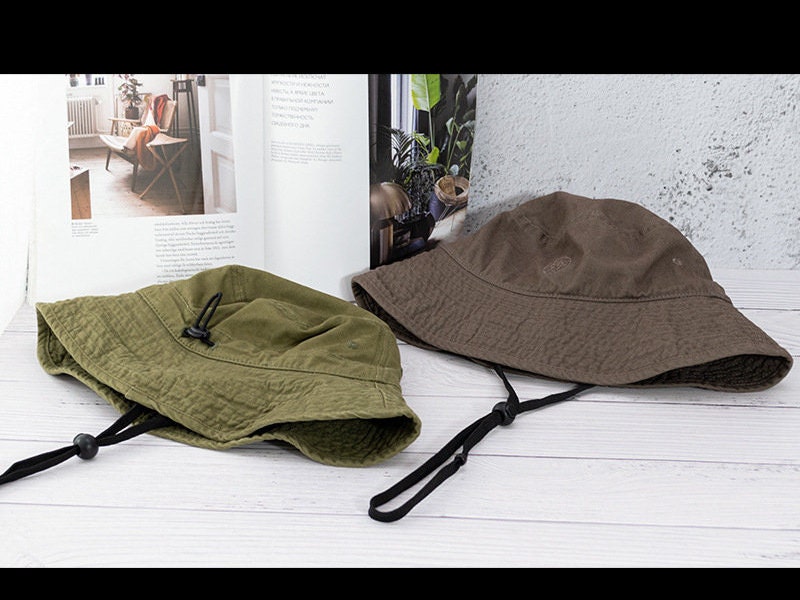 3color Washed cotton work clothes style drawstring Etsy